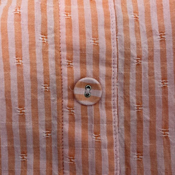 Lane Bryant Off The Shoulder Striped Handkerchief Sleeve Blouse, Size 18/20 - Picture 5 of 10